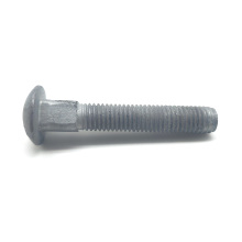 Carbon steel grade 6.8 8.8 10.9 m10 m12 m14 HDG round head long square neck step carriage bolt